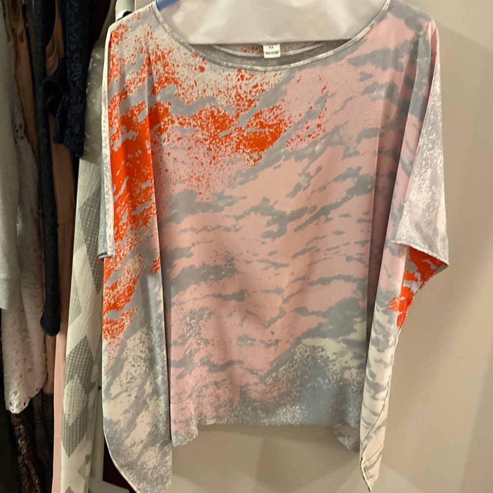 Diane von Furstenberg batwing blouse